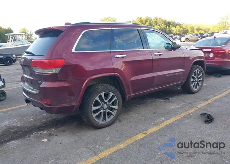 2017 Jeep Grand Cherokee Overland 4X4 z USA, uszkodzony, nr VIN 1C4RJFCG5HC718704